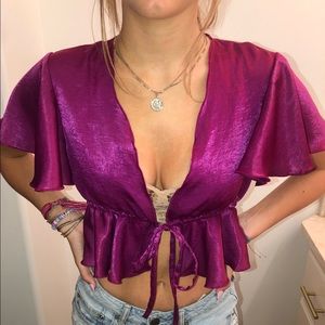 Urban Outfitters NWT satin top